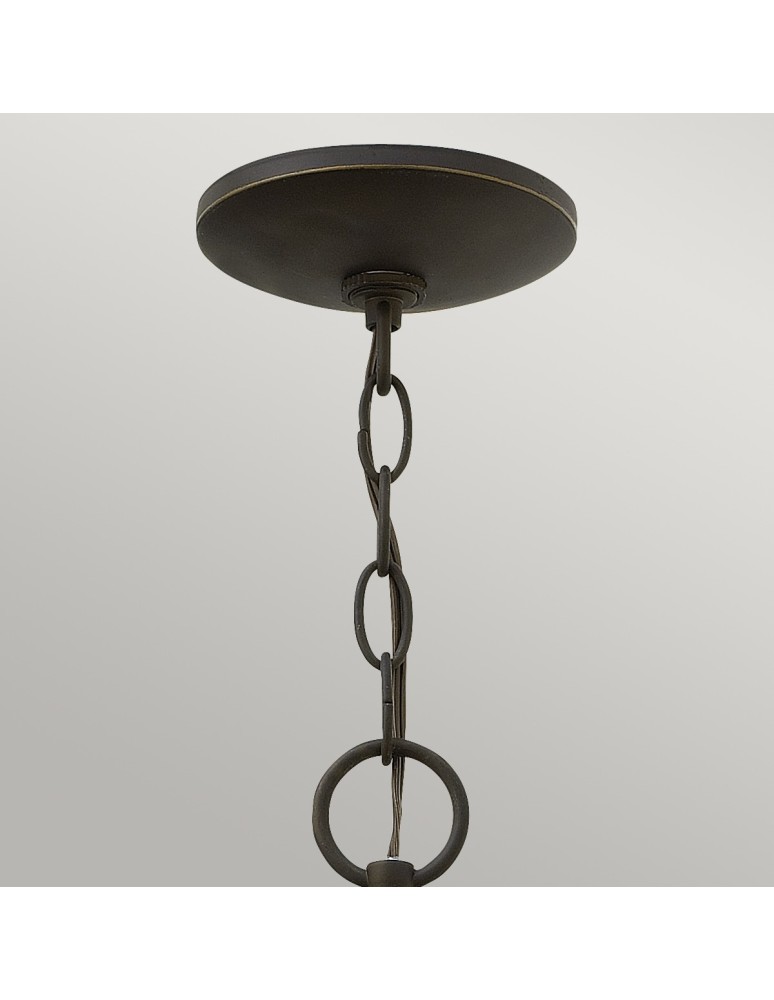 Pendant lamps - Elstead QUINCY Pendant E27 1x100W Brown HK-QUINCY8-M - product kolory-swiatla.pl 2