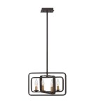 Pendant lamps - Elstead QUENTIN Pendant E14 4x60W Brown HK-QUENTIN-4P-A - product 1