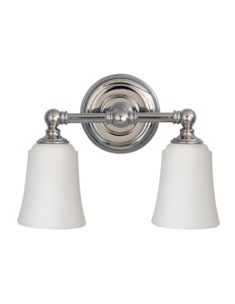 Feiss HUGENOT LAKE 2x40W G9 FE/HUGOLAKE2BATH Wall lamp.