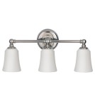 Triple wall lamps - Feiss HUGENOT LAKE 3x40W G9 FE/HUGOLAKE3BATH Wall lamp. - product 1