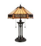 Classic table lamps - Quoizel INDUS 2x60W E27 QZ/INDUS/TL Table lamp. - product 1