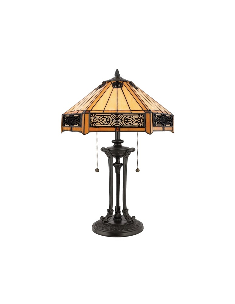 Classic table lamps - Quoizel INDUS 2x60W E27 QZ/INDUS/TL Table lamp. - product kolory-swiatla.pl 1