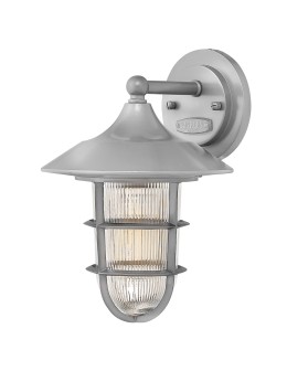 Elstead MARINA Kinkiet E27 1x100W IP44 Srebrny HK-MARINA2-S