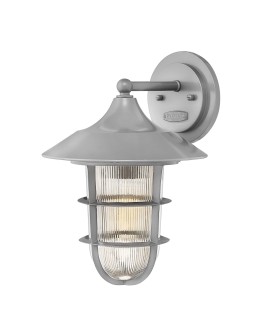 Elstead MARINA Kinkiet E27 1x100W IP44 Srebrny HK-MARINA2-M