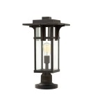 Standing garden lamps - Elstead MANHATTAN Outdoor Standing E27 1x100W IP44 Brown HK-MANHATTAN3-M. - product 1