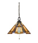 Chandeliers - Quoizel INGLENOOK 3x100W E27 QZ/INGLENOOK/P/A Pendant. - product 1