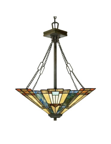 Quoizel INGLENOOK 3x100W E27 QZ/INGLENOOK/P/B Pendant