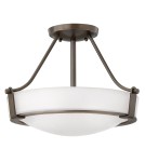 Ceiling lamps - Elstead HATHAWAY Pendant E27 2x100W Antique Bronze HK-HATHAWAY-SFSB - product 1