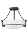 Elstead HATHAWAY Pendant E27 2x100W Antique Bronze HK-HATHAWAY-SFSB