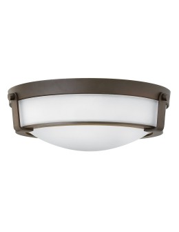 Elstead HATHAWAY Plafon E27 3x60W Antyczny Brąz HK-HATHAWAY-F-MB