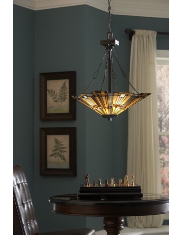 Quoizel INGLENOOK 3x100W E27 QZ/INGLENOOK/P/B Pendant - product 2