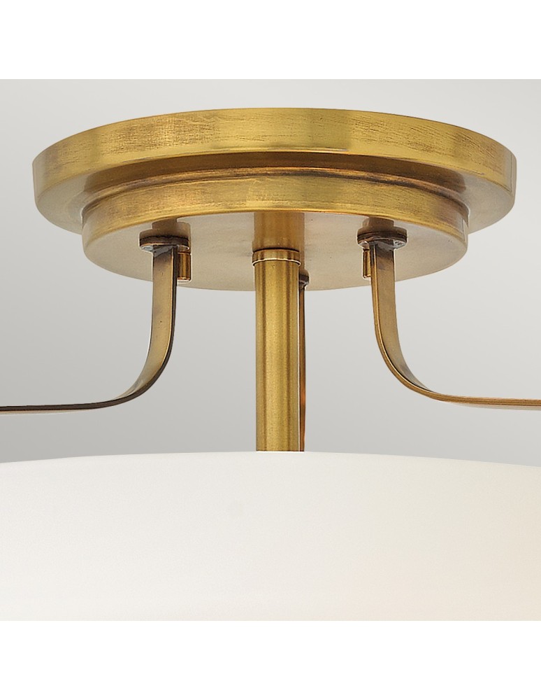 Ceiling lamps - Elstead HARPER Pendant E27 3x60W Brass HK-HARPER-SFS-HB - product kolory-swiatla.pl 2