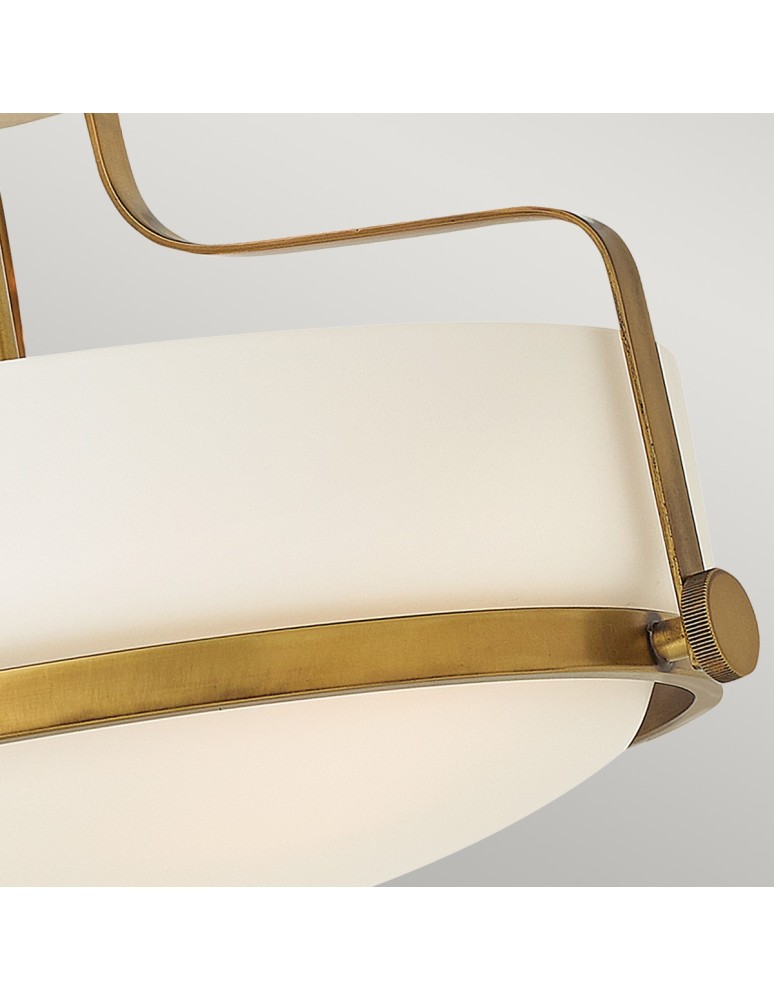 Ceiling lamps - Elstead HARPER Pendant E27 3x60W Brass HK-HARPER-SFS-HB - product kolory-swiatla.pl 3