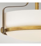 Ceiling lamps - Elstead HARPER Pendant E27 3x60W Brass HK-HARPER-SFS-HB - product 4