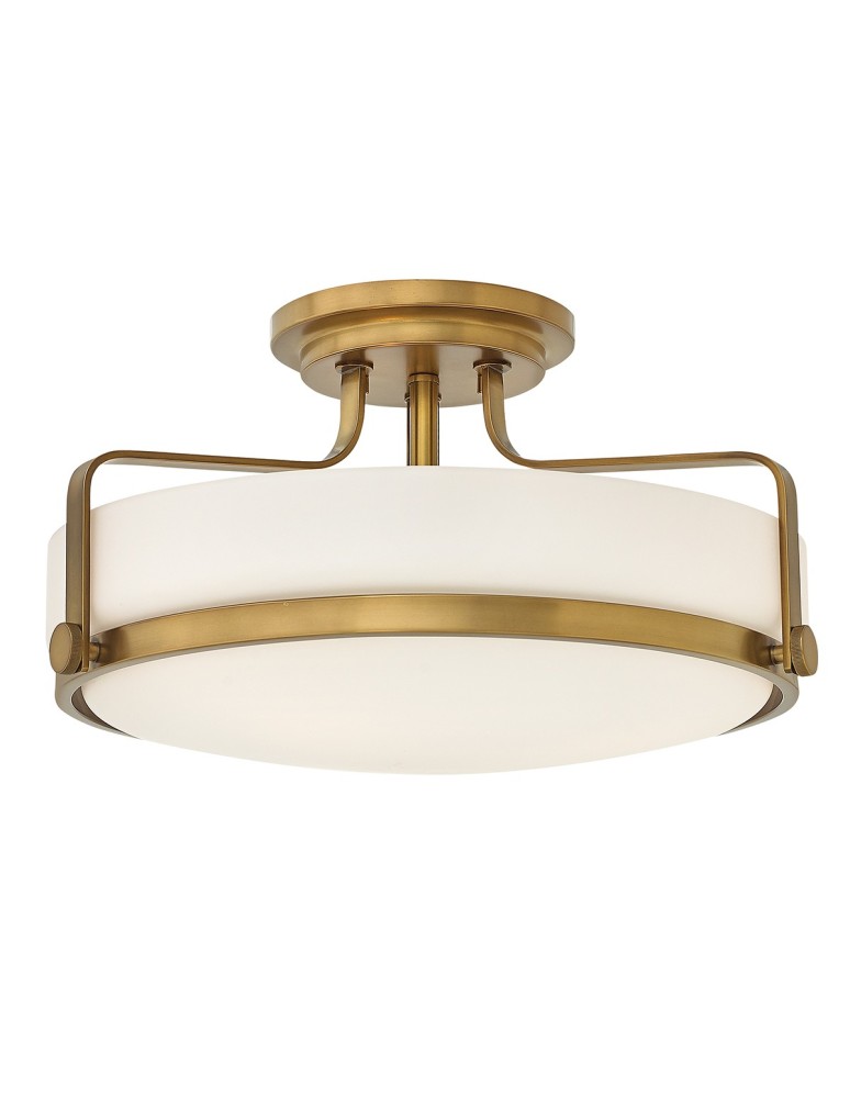 Ceiling lamps - Elstead HARPER Pendant E27 3x60W Brass HK-HARPER-SFM-HB - product kolory-swiatla.pl 1