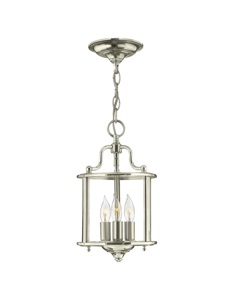 Chandeliers - Elstead GENTRY Pendant E14 3x60W Nickel HK-GENTRY-P-S-PN - product kolory-swiatla.pl 1