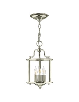 Elstead GENTRY Pendant E14 3x60W Nickel HK-GENTRY-P-S-PN