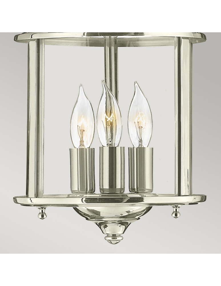 Chandeliers - Elstead GENTRY Pendant E14 3x60W Nickel HK-GENTRY-P-S-PN - product kolory-swiatla.pl 3