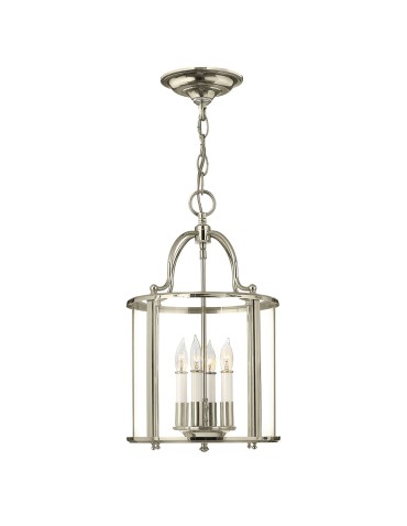 Elstead GENTRY Pendant E14 4x60W Nickel HK-GENTRY-P-M-PN