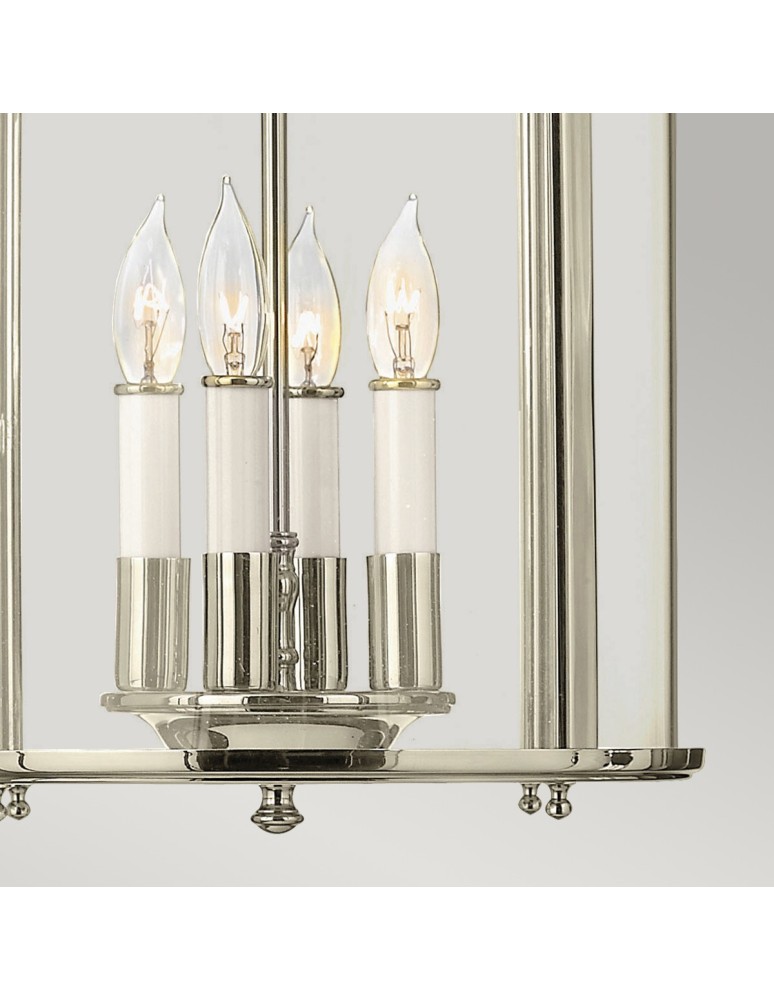 Chandeliers - Elstead GENTRY Pendant E14 4x60W Nickel HK-GENTRY-P-M-PN - product kolory-swiatla.pl 4