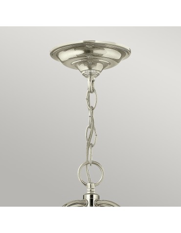 Elstead GENTRY Pendant E14 6x60W Nickel HK-GENTRY-P-L-PN - product 2