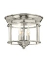 Elstead GENTRY Plafond E14 3x40W Nickel HK-GENTRY-F-PN