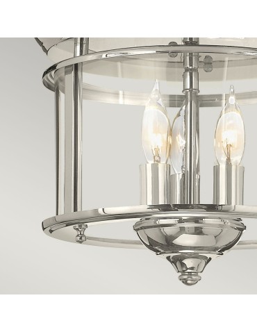 Elstead GENTRY Plafon E14 3x40W Nikiel HK-GENTRY-F-PN - produkt 2