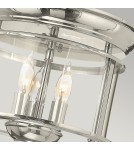 Ceiling lamps - Elstead GENTRY Plafond E14 3x40W Nickel HK-GENTRY-F-PN - product 3