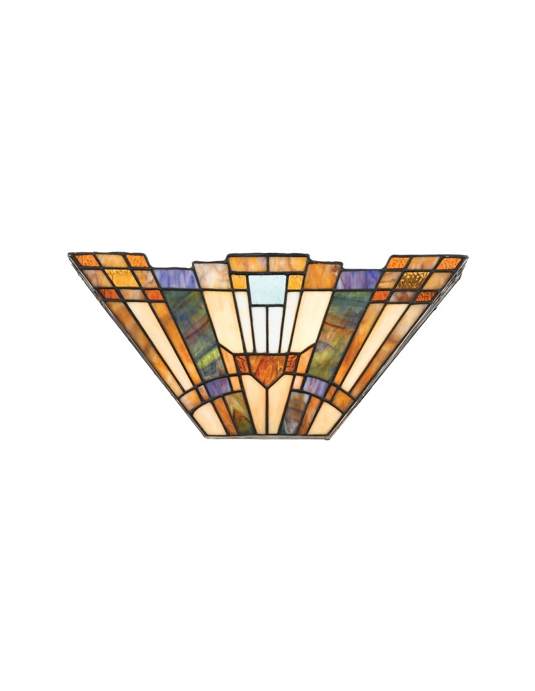 Wall lamps - Quoizel INGLENOOK 2x60W E14 QZ/INGLENOOK/WU Wall lamp. - product kolory-swiatla.pl 1