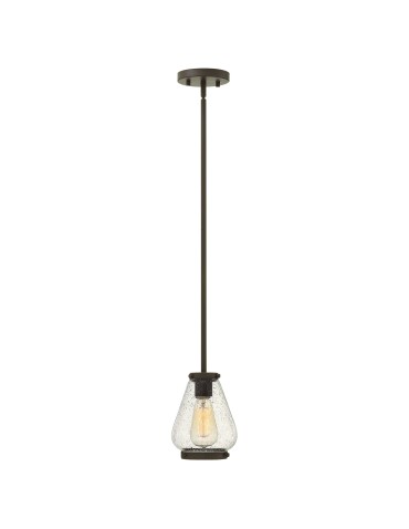 Elstead FINLEY Pendant E27 1x100W Brown HK-FINLEY-P-OZ
