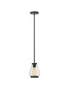 Elstead FINLEY Pendant E27 1x100W Brown HK-FINLEY-P-OZ