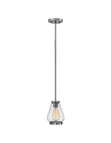 Elstead FINLEY Pendant E27 1x100W Chrome HK-FINLEY-P-CM