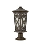Standing garden lamps - Elstead ENZO Outdoor Standing E27 1x100W IP44 Brown HK-ENZO3-S - product 1