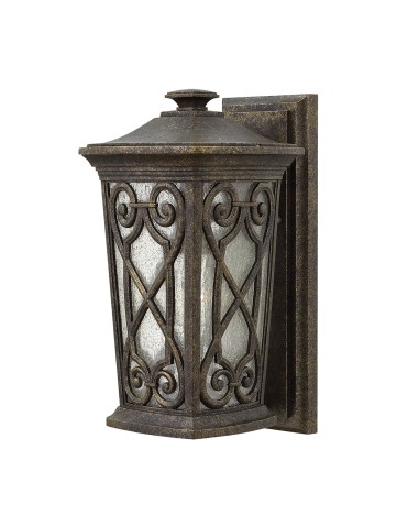 Elstead ENZO Wall lamp E27 1x100W IP44 Brown HK-ENZO2-S