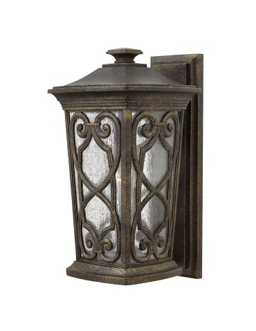 Elstead ENZO Wall lamp E27 1x100W IP44 Brown HK-ENZO2-M