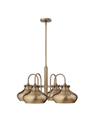 Elstead CONGRESS chandelier E27 4x100W Bronze HK-CONGRESS4-C-BC