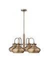 Elstead CONGRESS chandelier E27 4x100W Bronze HK-CONGRESS4-C-BC