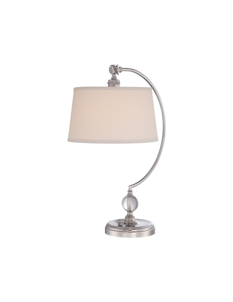 Table lamps with lampshade - Elstead Lighting Quoizel Table JENKINS 1x150W E27 QZ/JENKINS/TL PN. - product kolory-swiatla.pl 1
