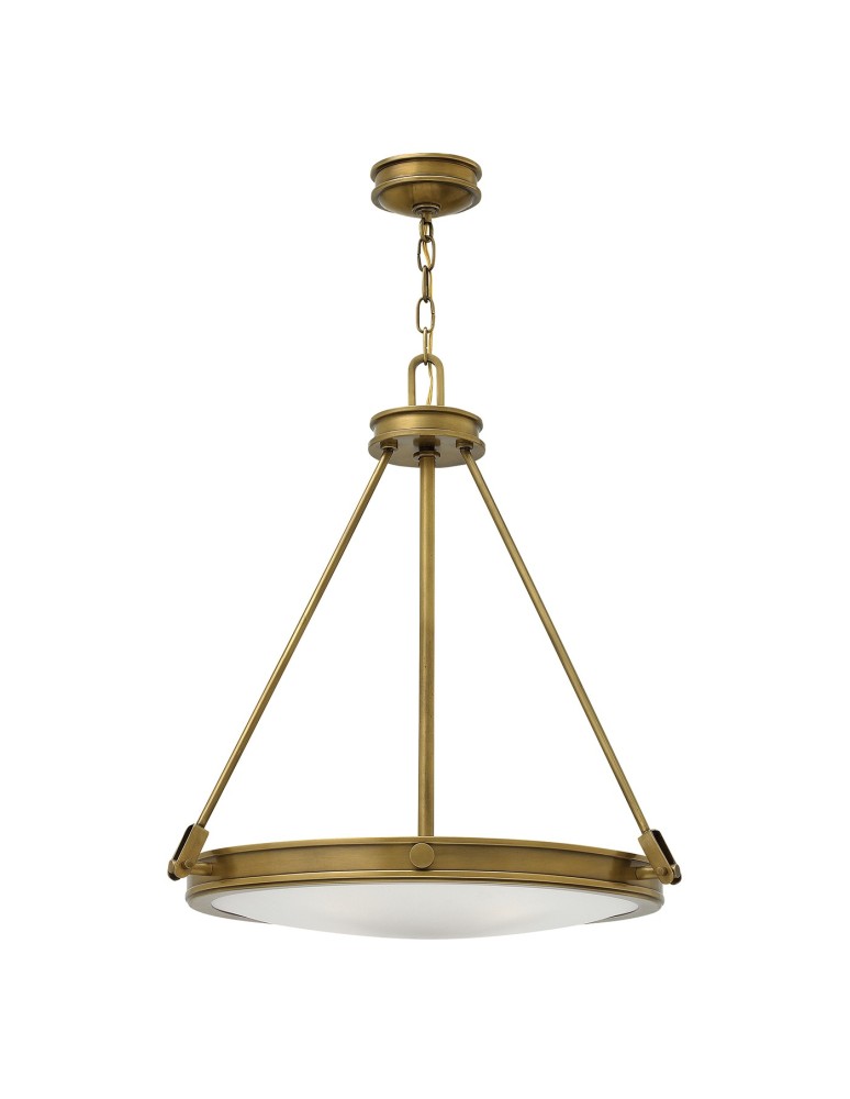 Retro chandeliers - Elstead COLLIER Pendant E14 4x60W Brass HK-COLLIER-P - product kolory-swiatla.pl 1
