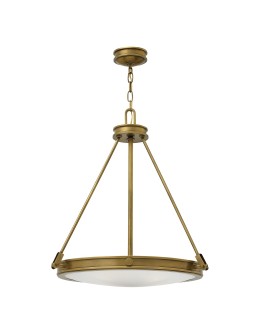 Elstead COLLIER Pendant E14 4x60W Brass HK-COLLIER-P