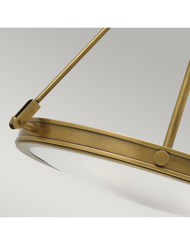 Retro chandeliers - Elstead COLLIER Pendant E14 4x60W Brass HK-COLLIER-P - product kolory-swiatla.pl 4