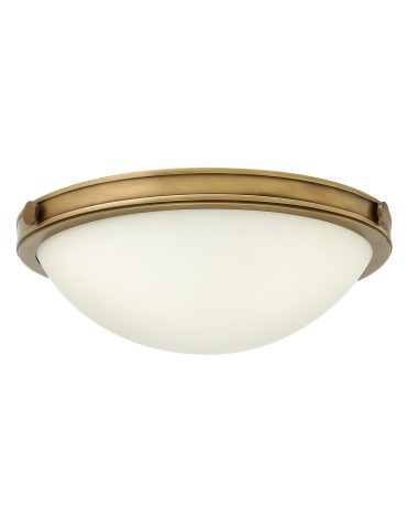 Elstead COLLIER Plafond E27 2x40W Brass HK-COLLIER-F-S