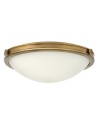 Elstead COLLIER Plafond E27 3x60W Brass HK-COLLIER-F-M
