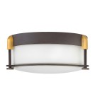 Ceiling lamps - Elstead COLBIN Plafond E27 2x60W Brown HK-COLBIN-F-S-OZ - product 1
