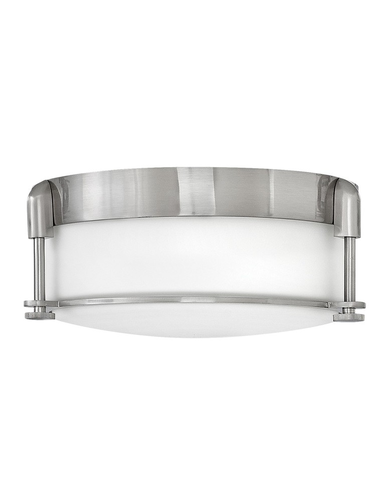 Ceiling lamps - Elstead COLBIN Plafond E27 2x60W Nickel HK-COLBIN-F-S-BN - product kolory-swiatla.pl 1