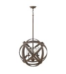 Chandeliers - Elstead CARSON Outdoor Chandelier E14 3x40W IP44 Graphite HK-CARSON-3P. - product 1