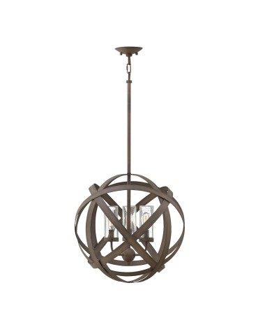 Elstead CARSON Outdoor Chandelier E14 3x40W IP44 Graphite HK-CARSON-3P.