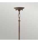 Chandeliers - Elstead CARSON Outdoor Chandelier E14 3x40W IP44 Graphite HK-CARSON-3P. - product 2