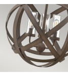 Chandeliers - Elstead CARSON Outdoor Chandelier E14 3x40W IP44 Graphite HK-CARSON-3P. - product 4