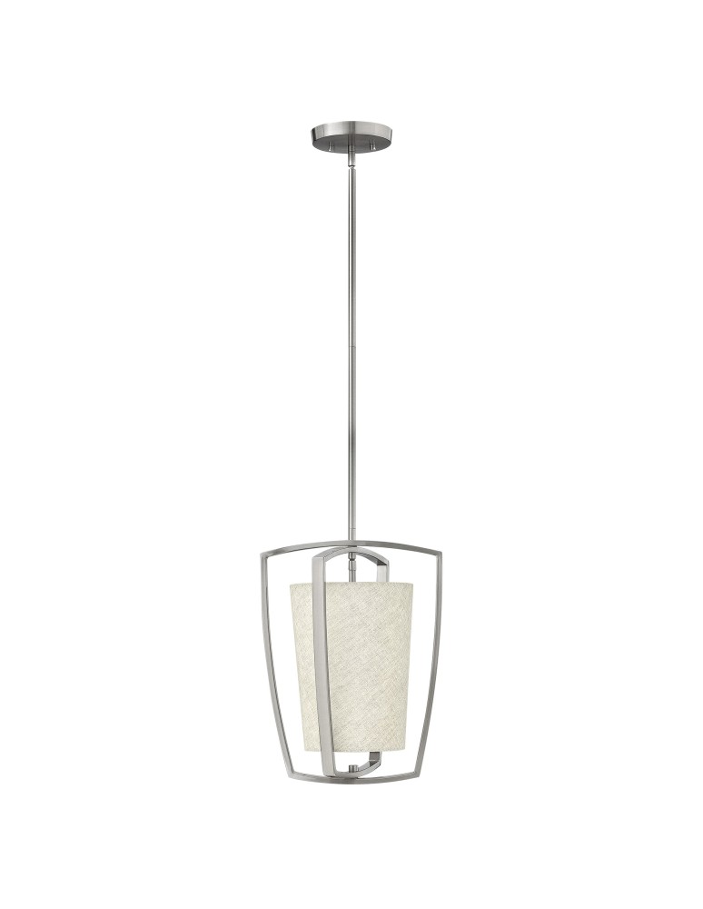 Pendant lamps - Elstead BLAKELY Pendant E27 1x100W Nickel HK-BLAKELY-P-BN - product kolory-swiatla.pl 1